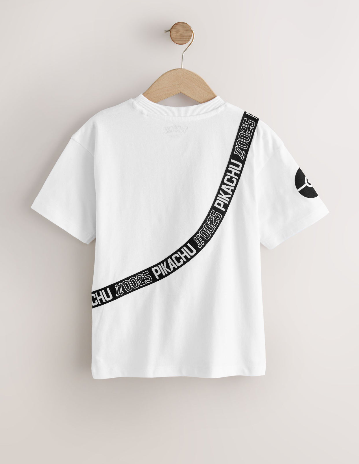 White Pokémon Short Sleeve T-Shirt