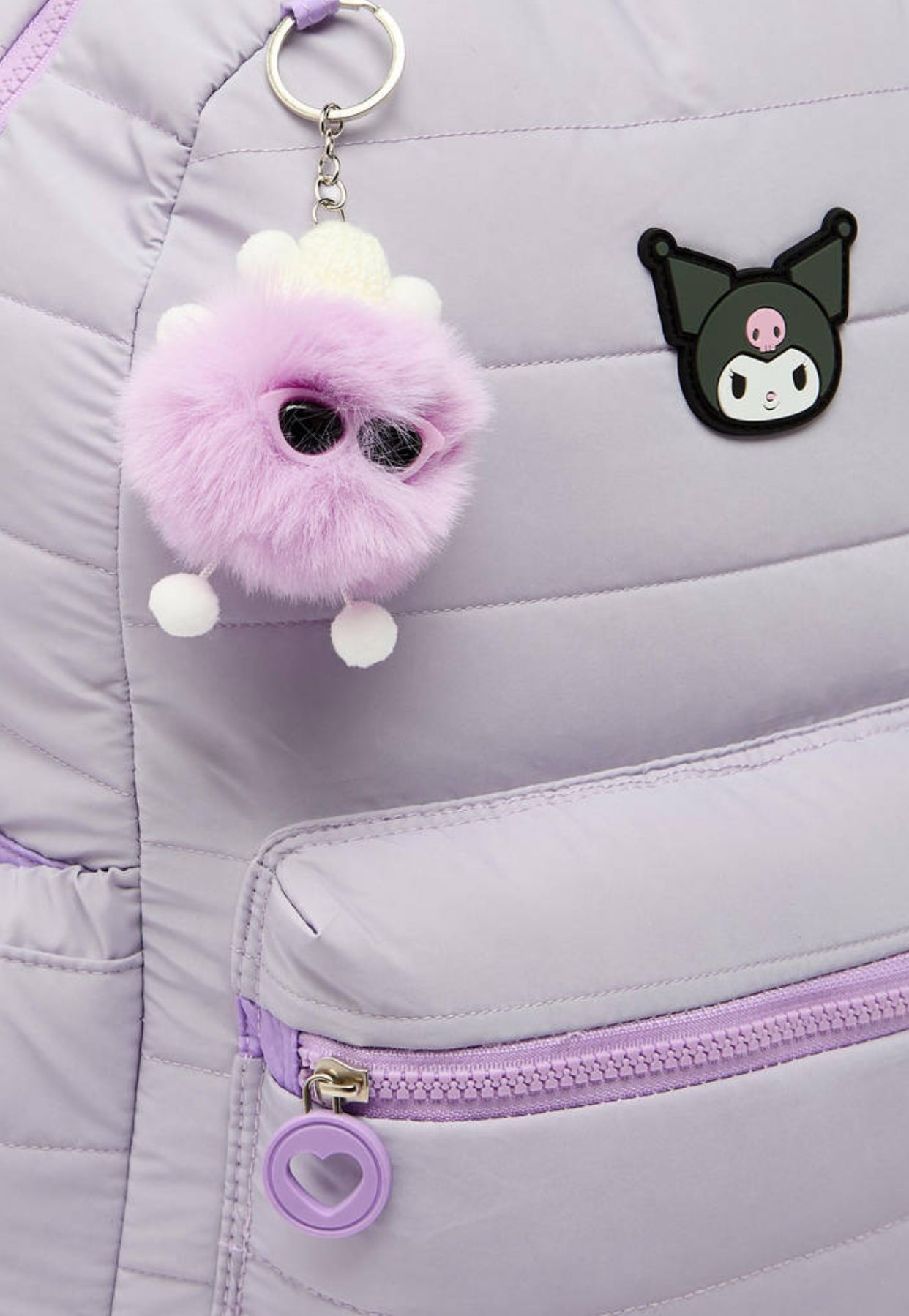 Kuromi Backpack - 17 inch