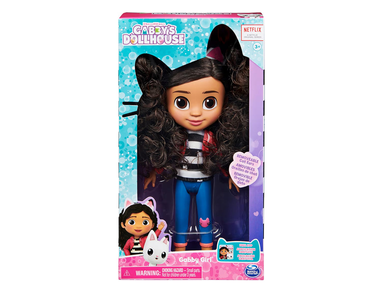 Gabby’s Dollhouse, 20.3-cm Gabby Girl Doll