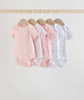 Pink 5 Pack Short Sleeve
Baby Bodysuit