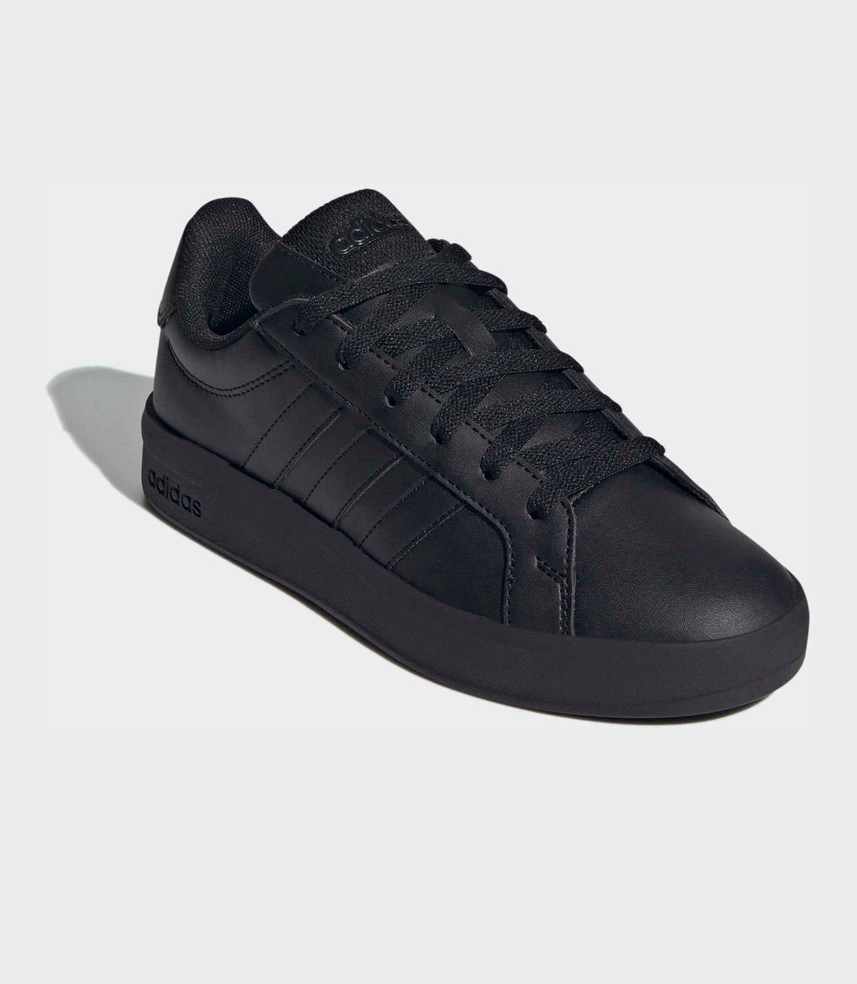 adidas Black Grand Court 3.0 Junior Trainers