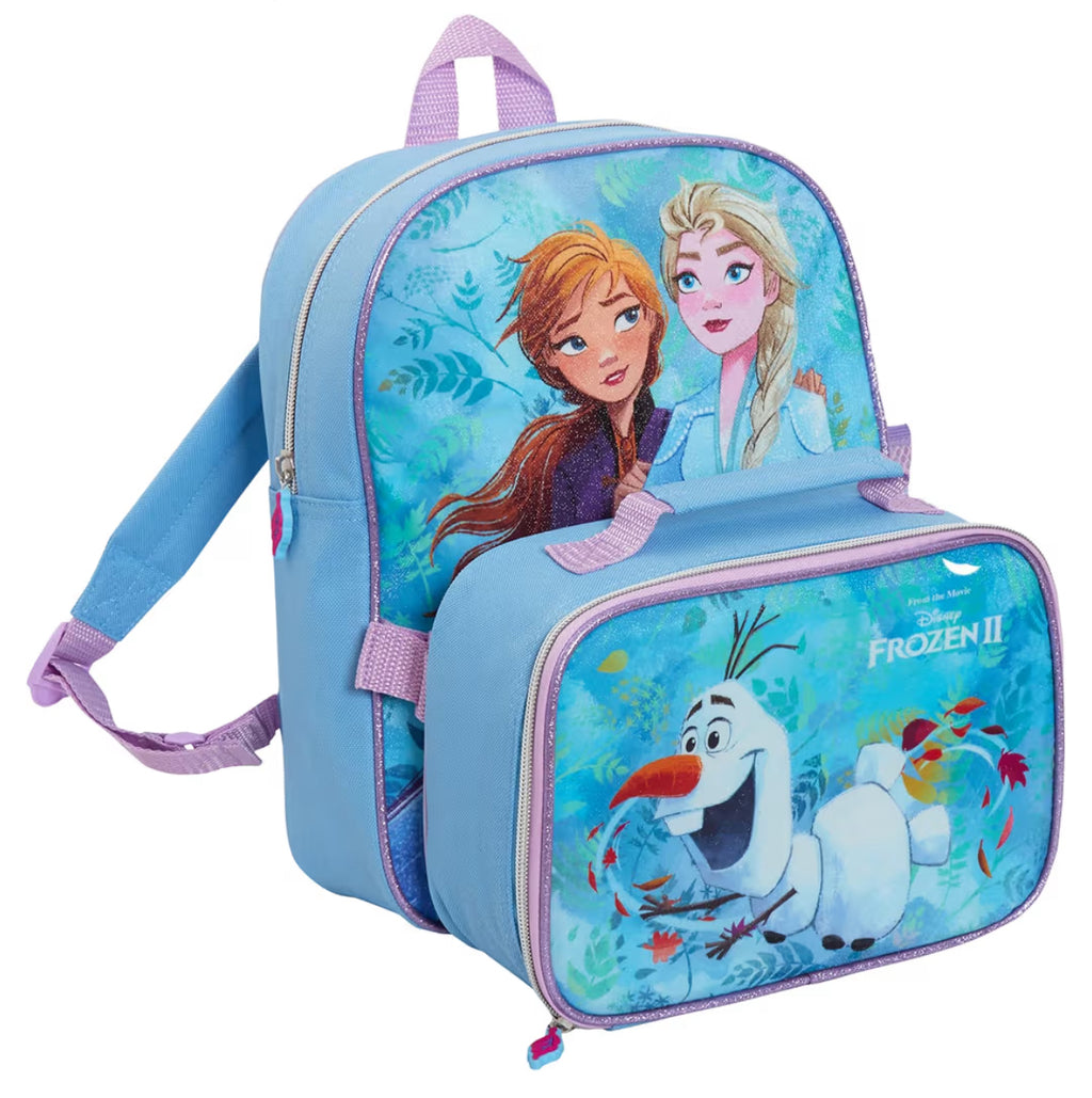 Disney Frozen Backpack and Lunch Bag Set 14 inch