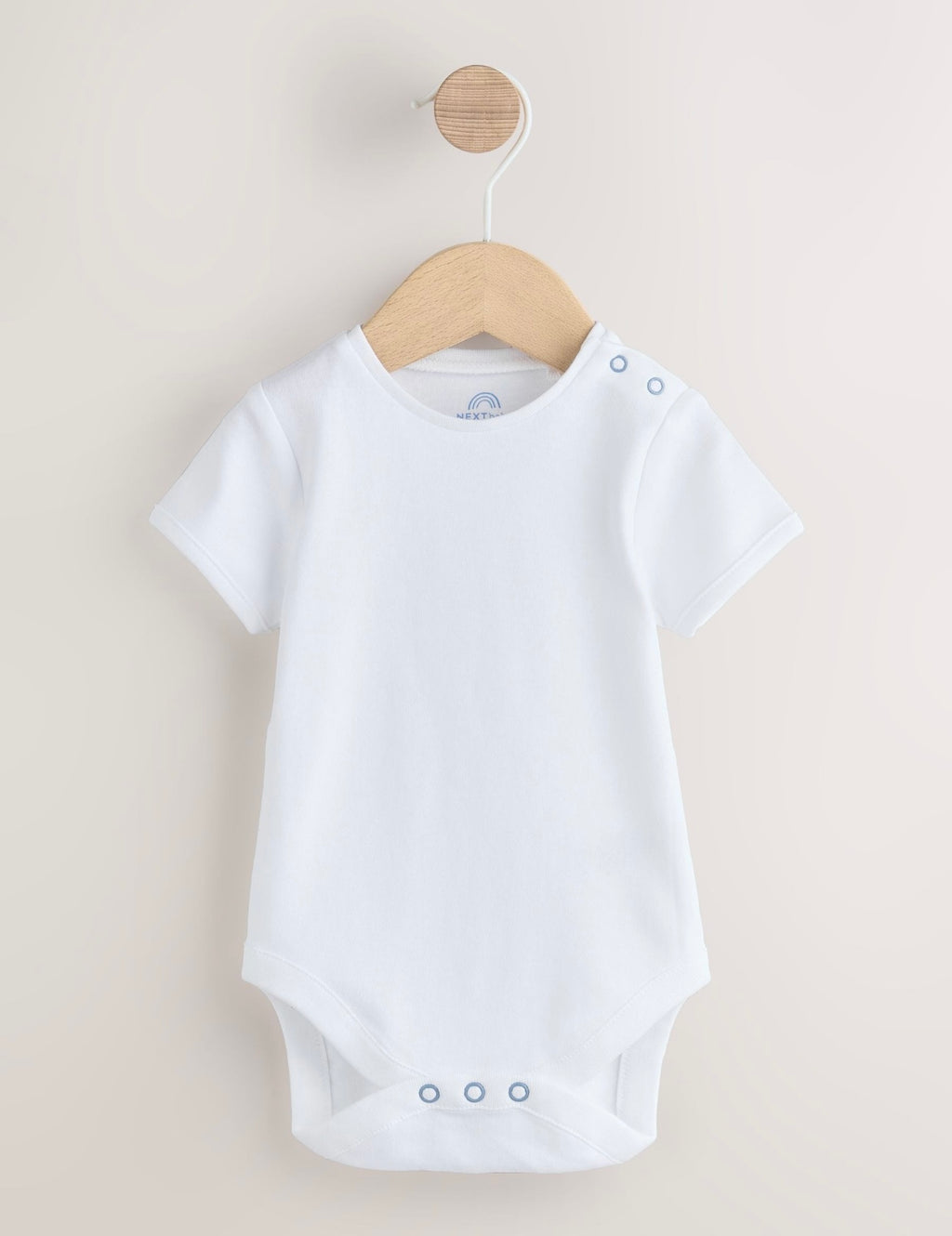 Blue Stripe Woven Dungaree and Bodysuit Baby Set