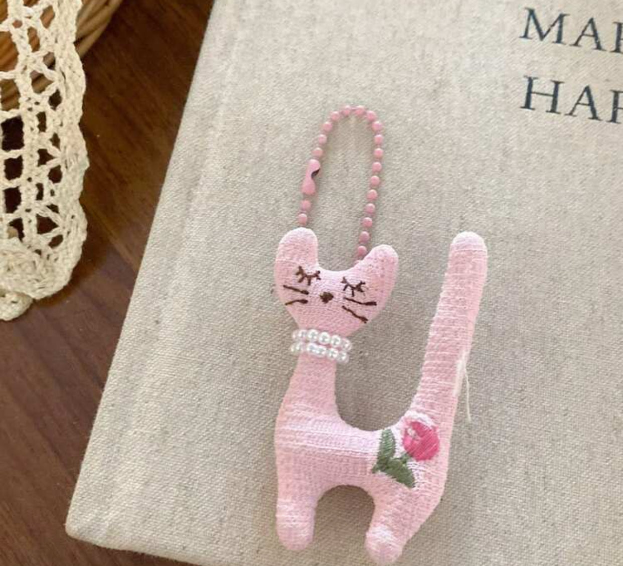 1pc Cute Cat Bag chain (immediate)