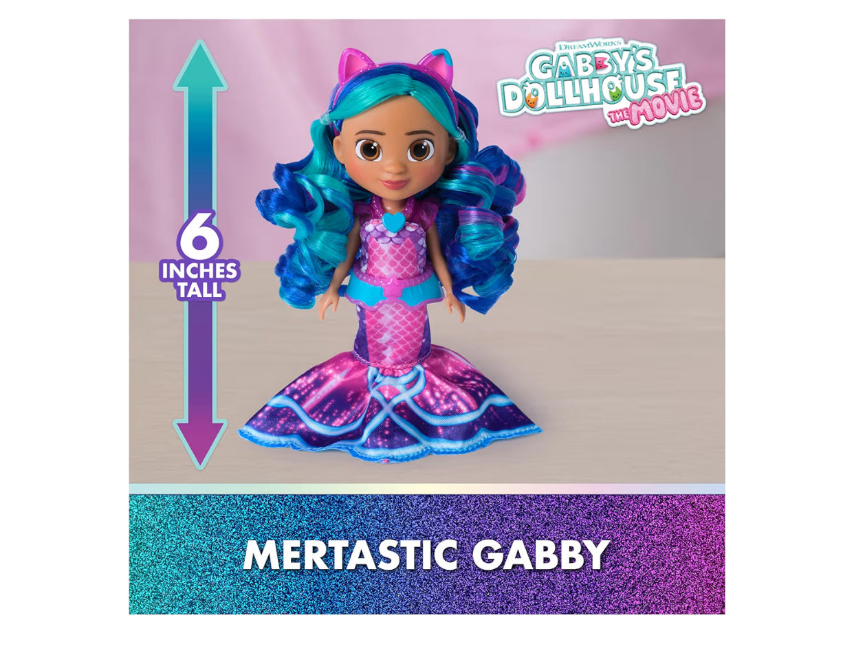 Gabby's Dollhouse Mer-tastic Gabby Doll