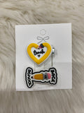 2pcs school hair clips