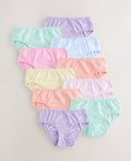 Bright Pink/Orange Briefs 10 Pack