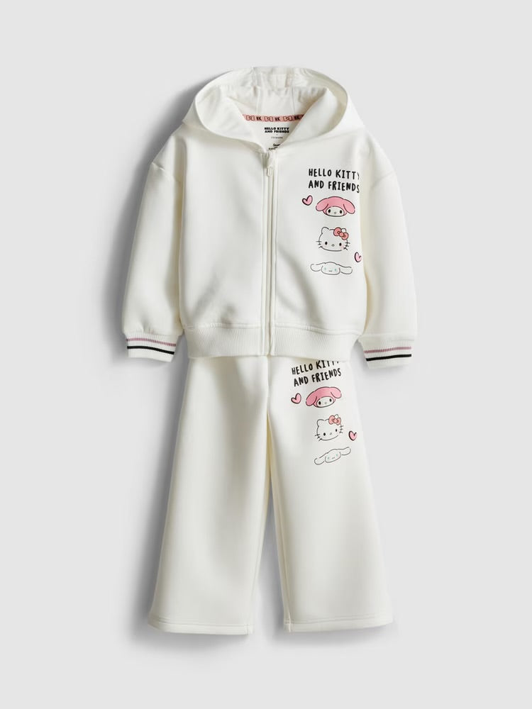 Hello Kitty and Friends Zip-Up Hoodie and Joggers Set