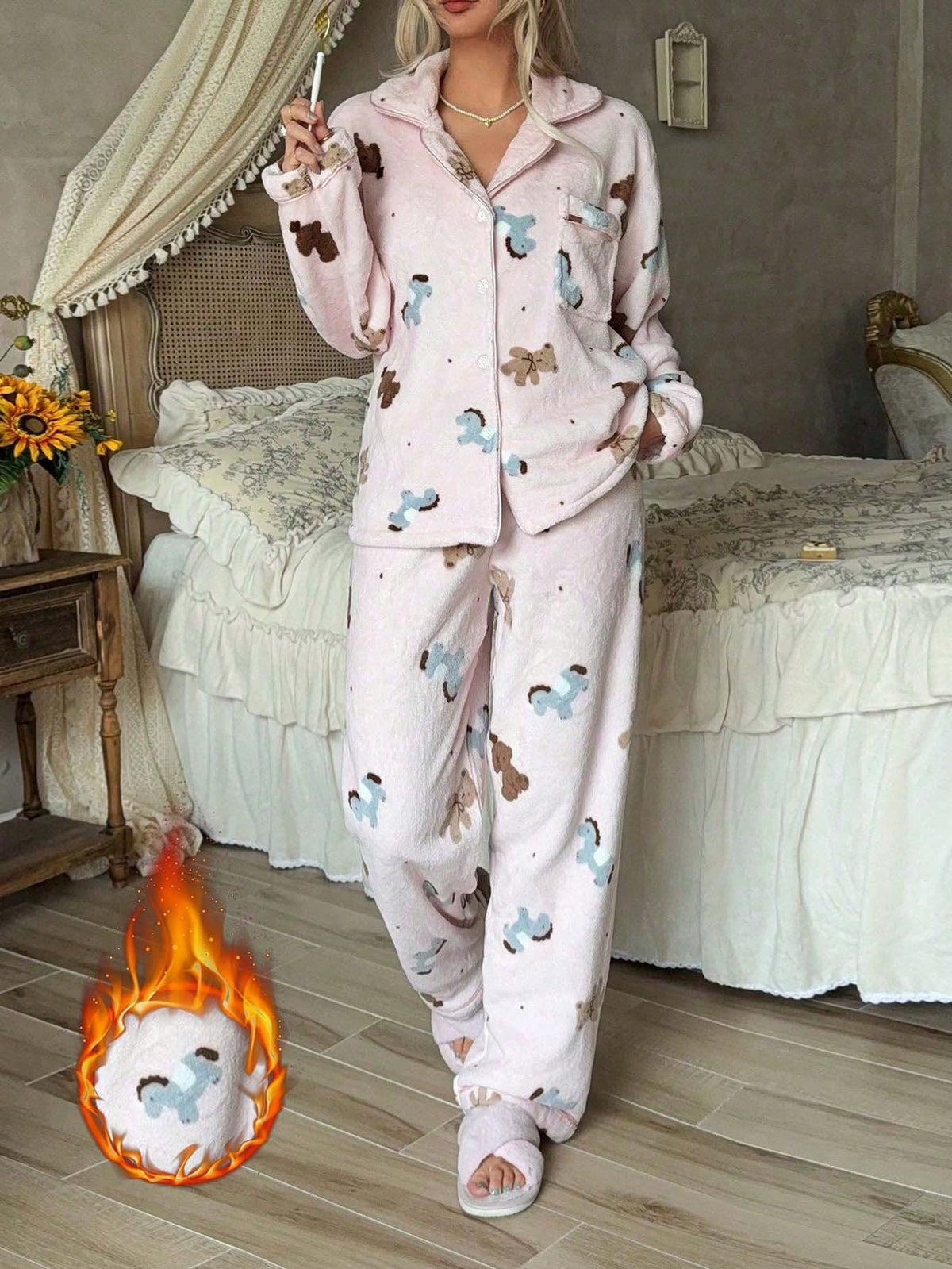 Woman Fleece Pyjama