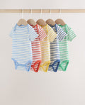 Bright Stripe Short Sleeve Baby
Bodysuits 5 Pack