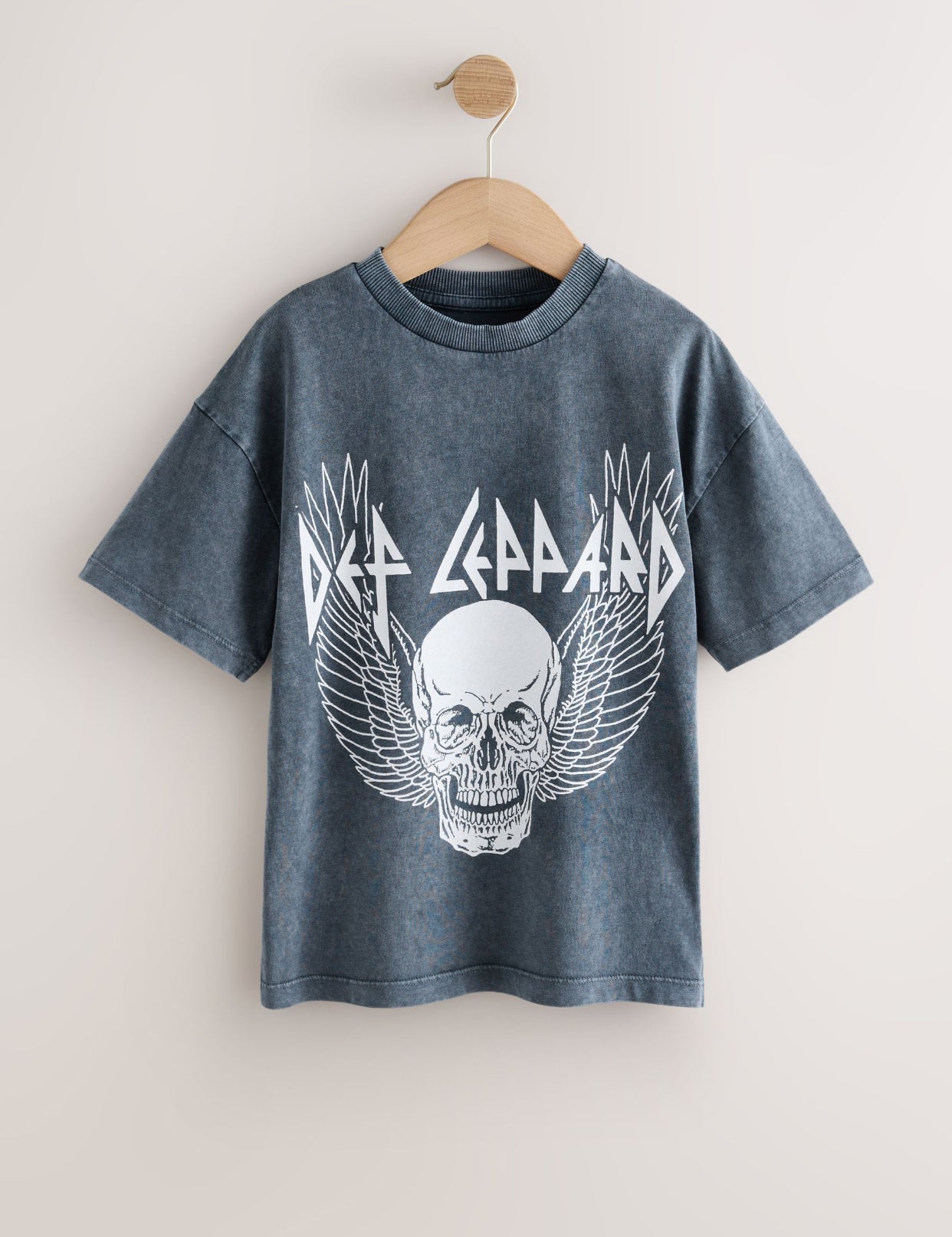 Grey Def Leppard Band T-Shirt