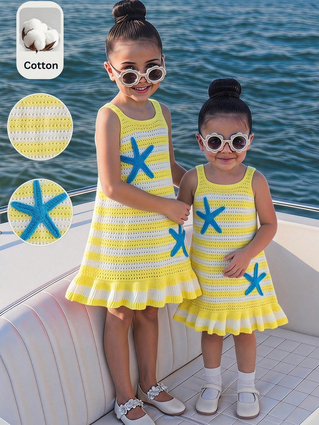 Young Girls Knitted Camisole Dress