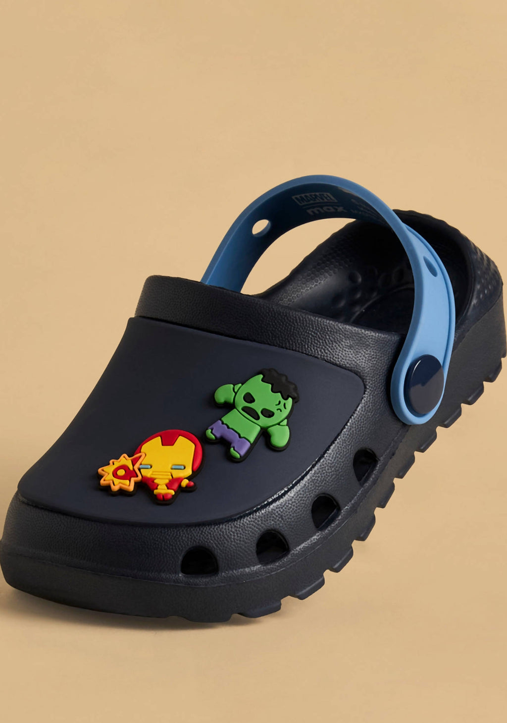 Avengers Applique Clogs with Backstrap