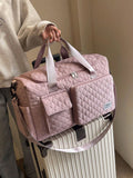 Pink Duffel Travel Bag (immediate)