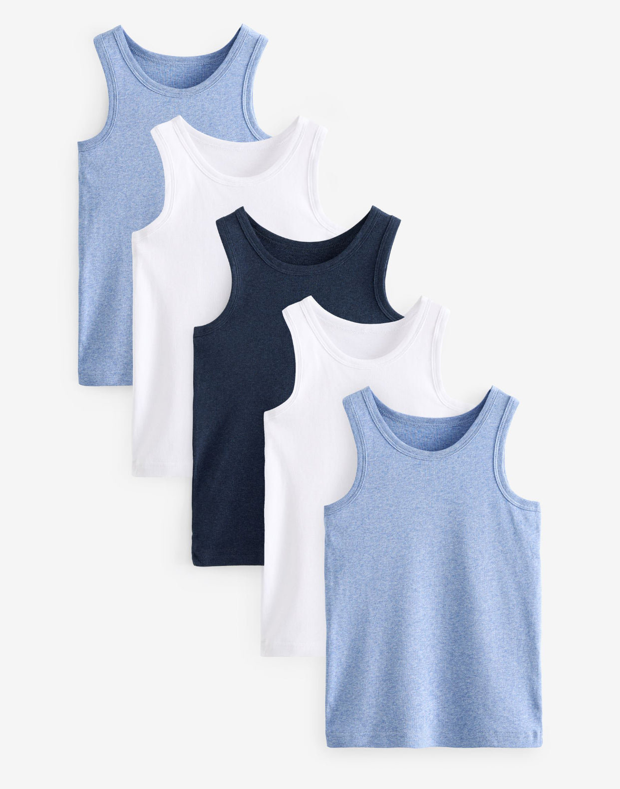 Blue Vests 5 Pack