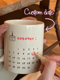 1pc Custom Calendar Mug