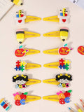 12pcs school hair clips