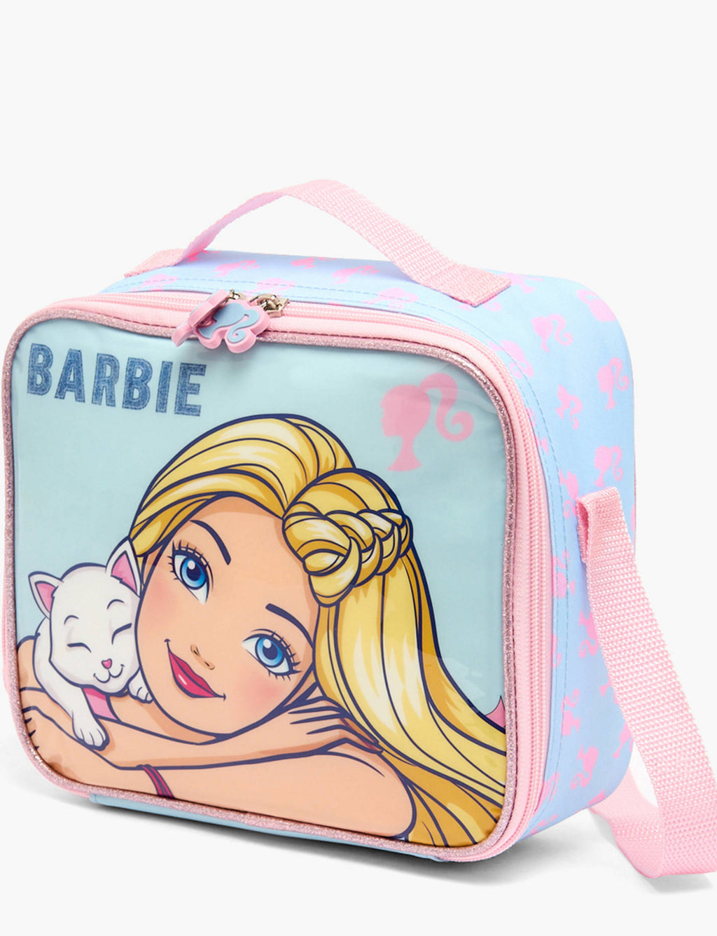 Barbie Print 5-Piece School Trolley Bag Set 16 inch