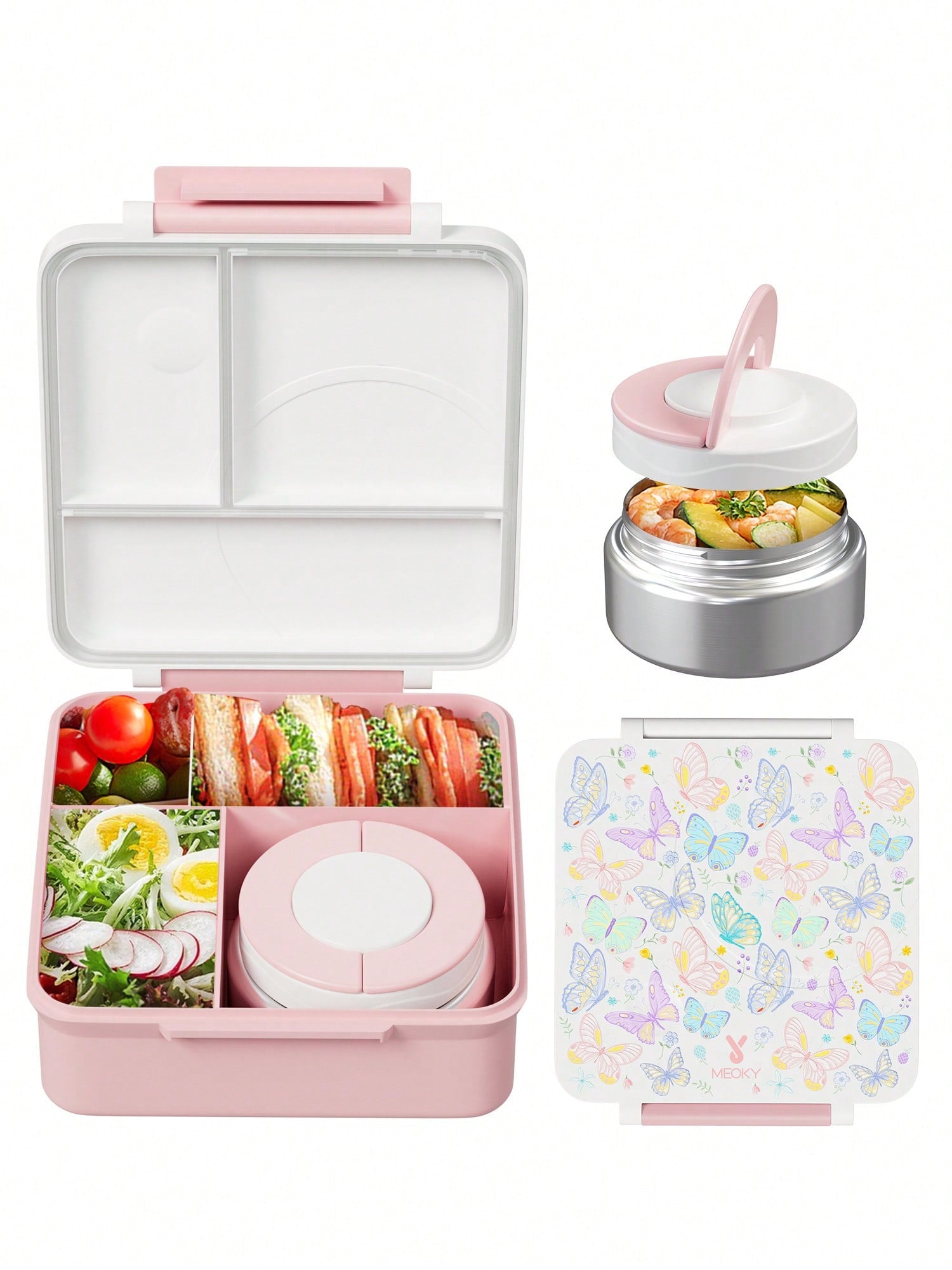 Meoky 9oz Bento Lunch Box