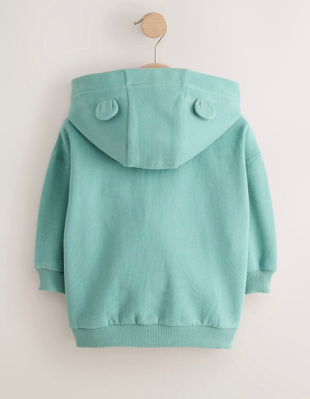 Green Zip Up Hoodie