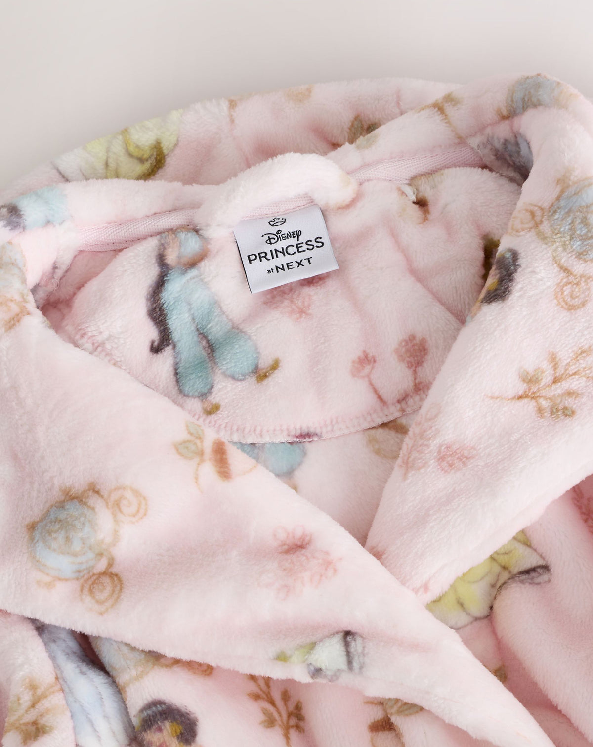 Pink Disney Princess Fleece Dressing Gown