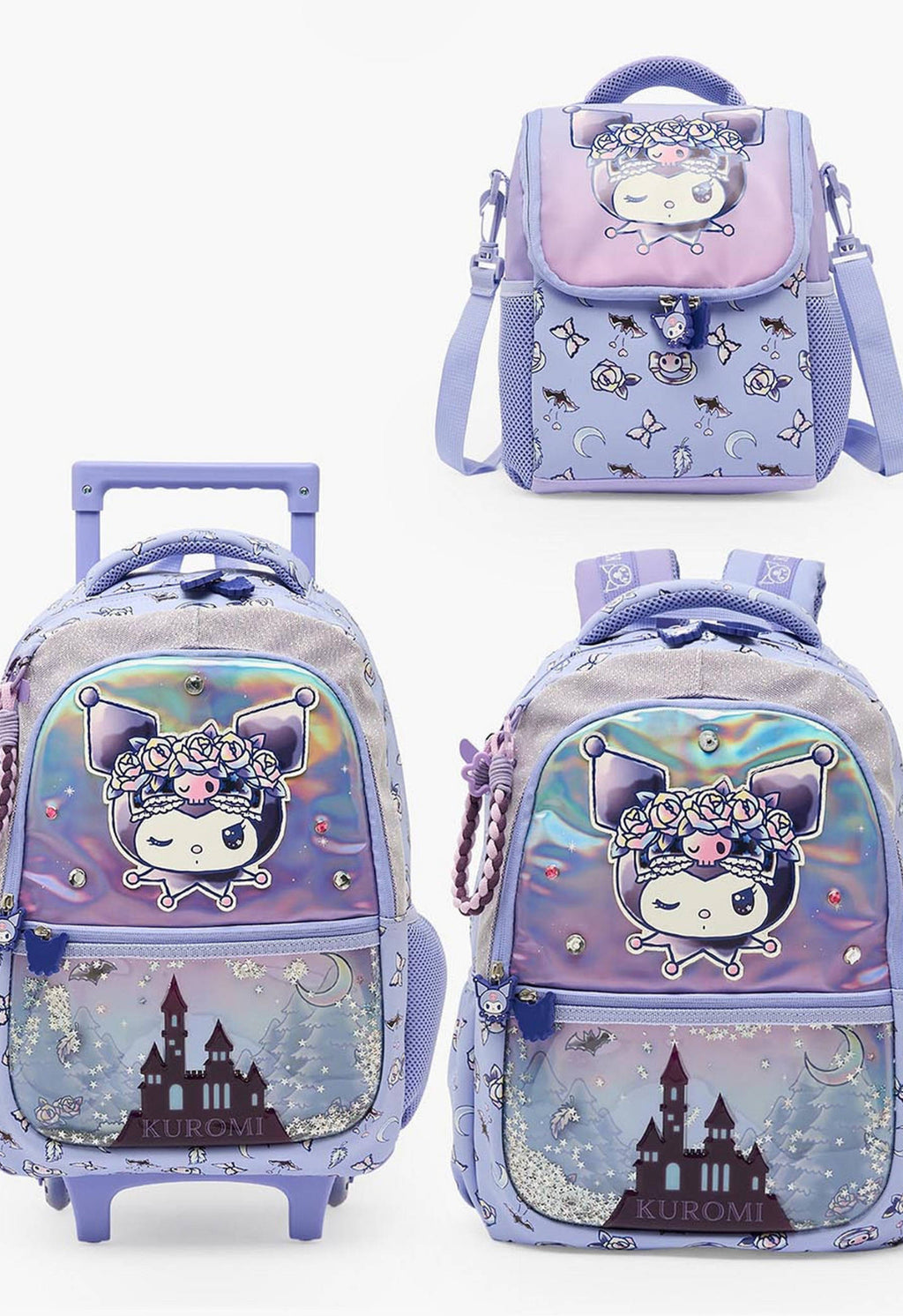 Kuromi Trolly Bag 18 inch