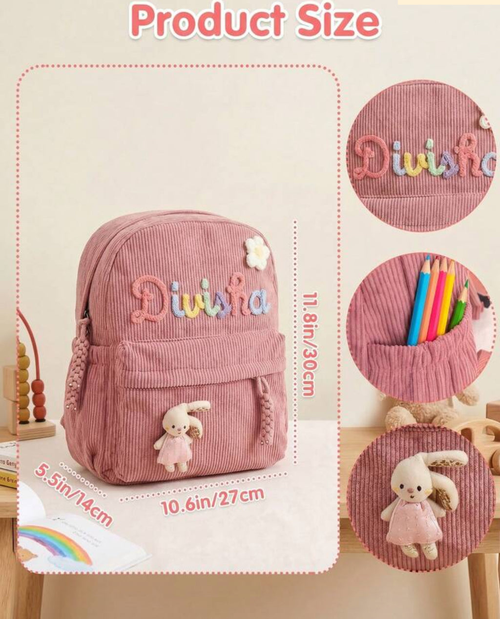 Personalised Nursery Backpack