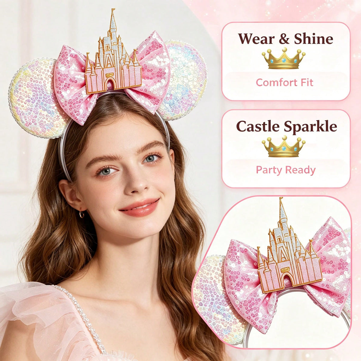 Disney Princess Castle Headband