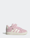 adidas Pink/White Grand Court 2.0 Elastic
Lace Infant Trainers