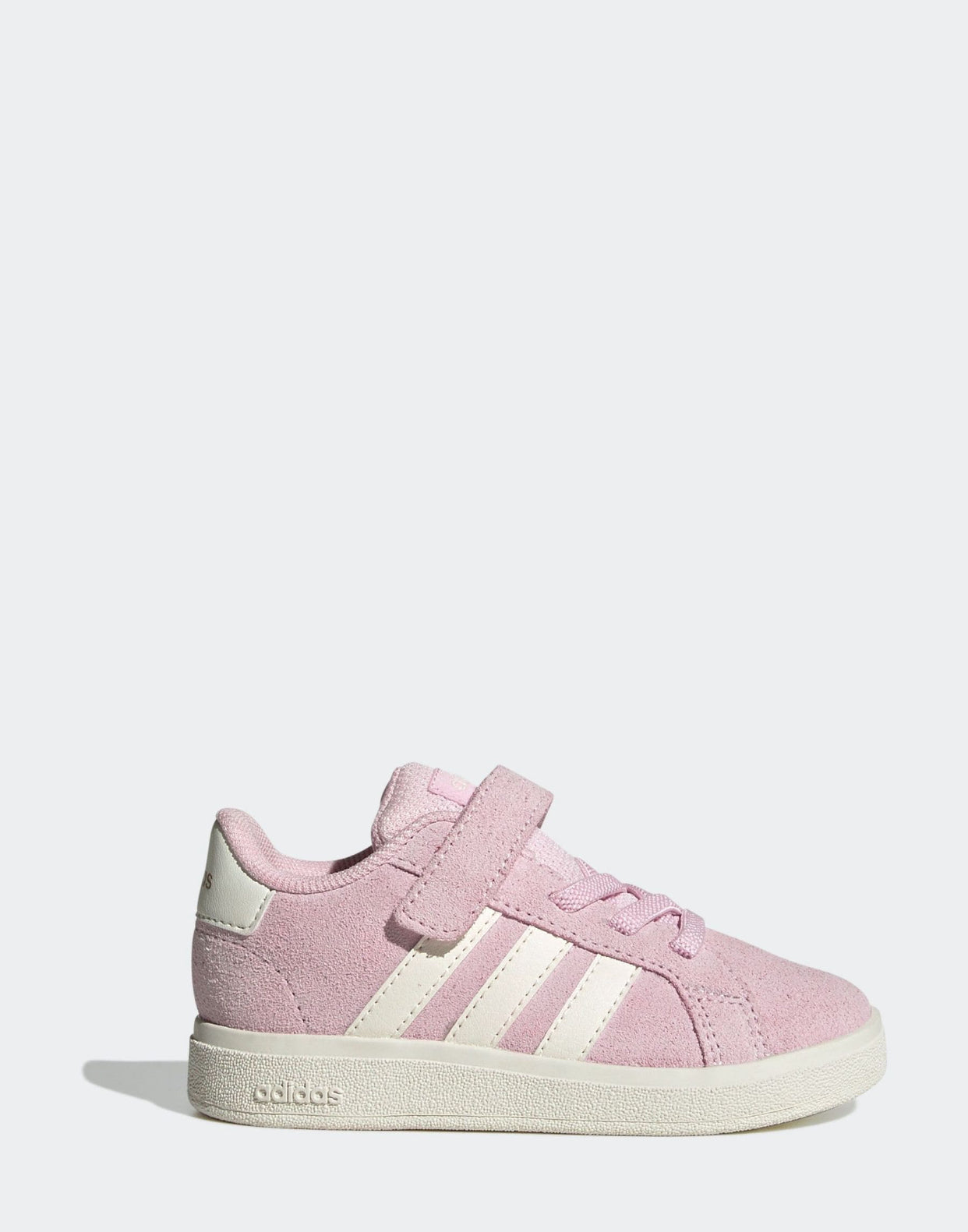 adidas Pink/White Grand Court 2.0 Elastic
Lace Infant Trainers