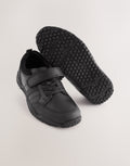 Black Standard Fit (F) School Leather
Elastic Lace Shoes