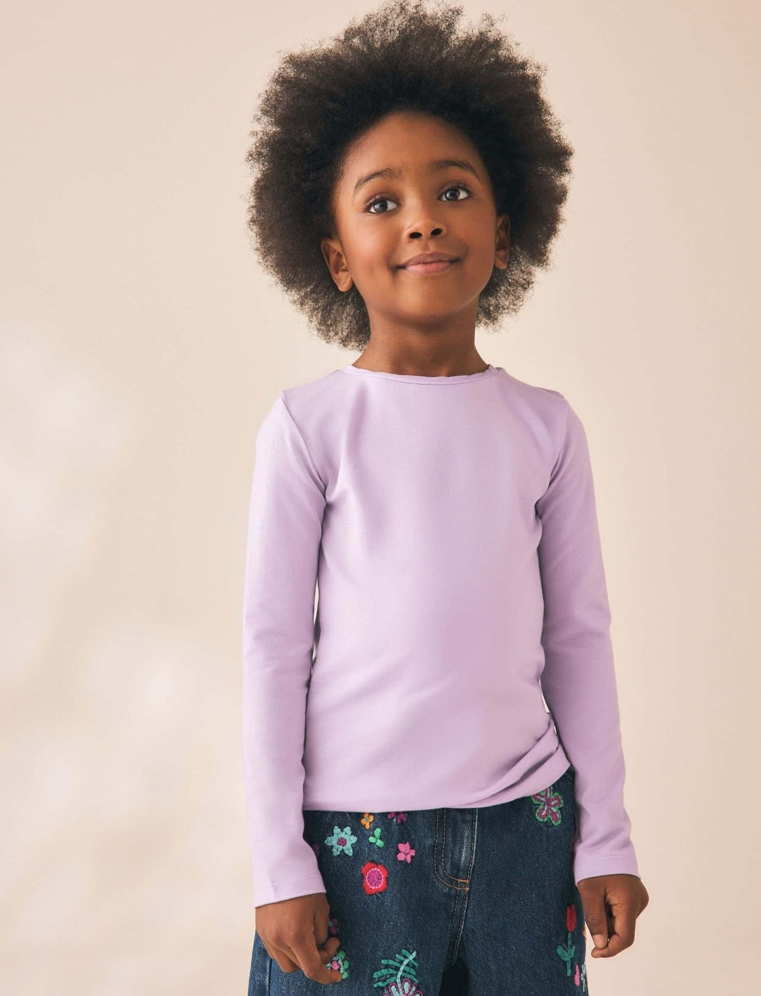 Lilac Purple Supersoft Long Sleeve Top