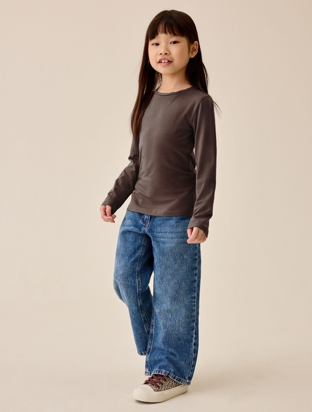 Chocolate Brown Supersoft Long Sleeve