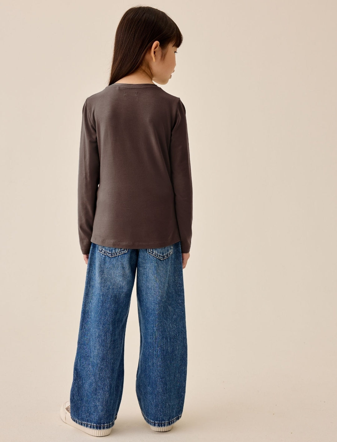 Chocolate Brown Supersoft Long Sleeve