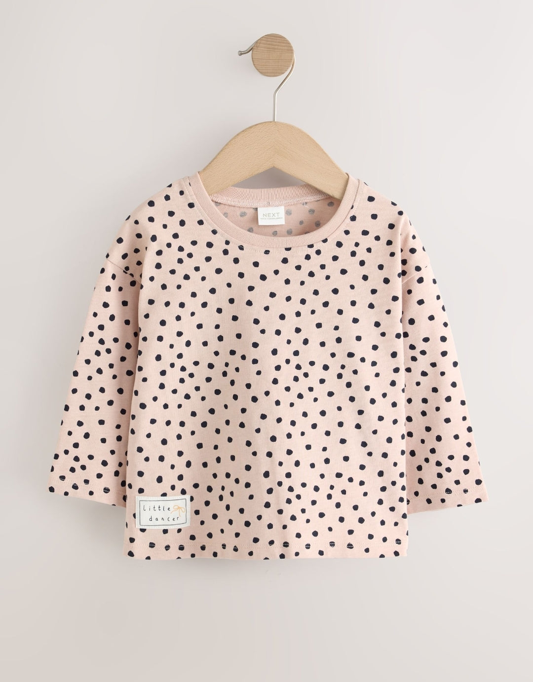 Stripe/Ballet Long Sleeve T-Shirts 4 Pack