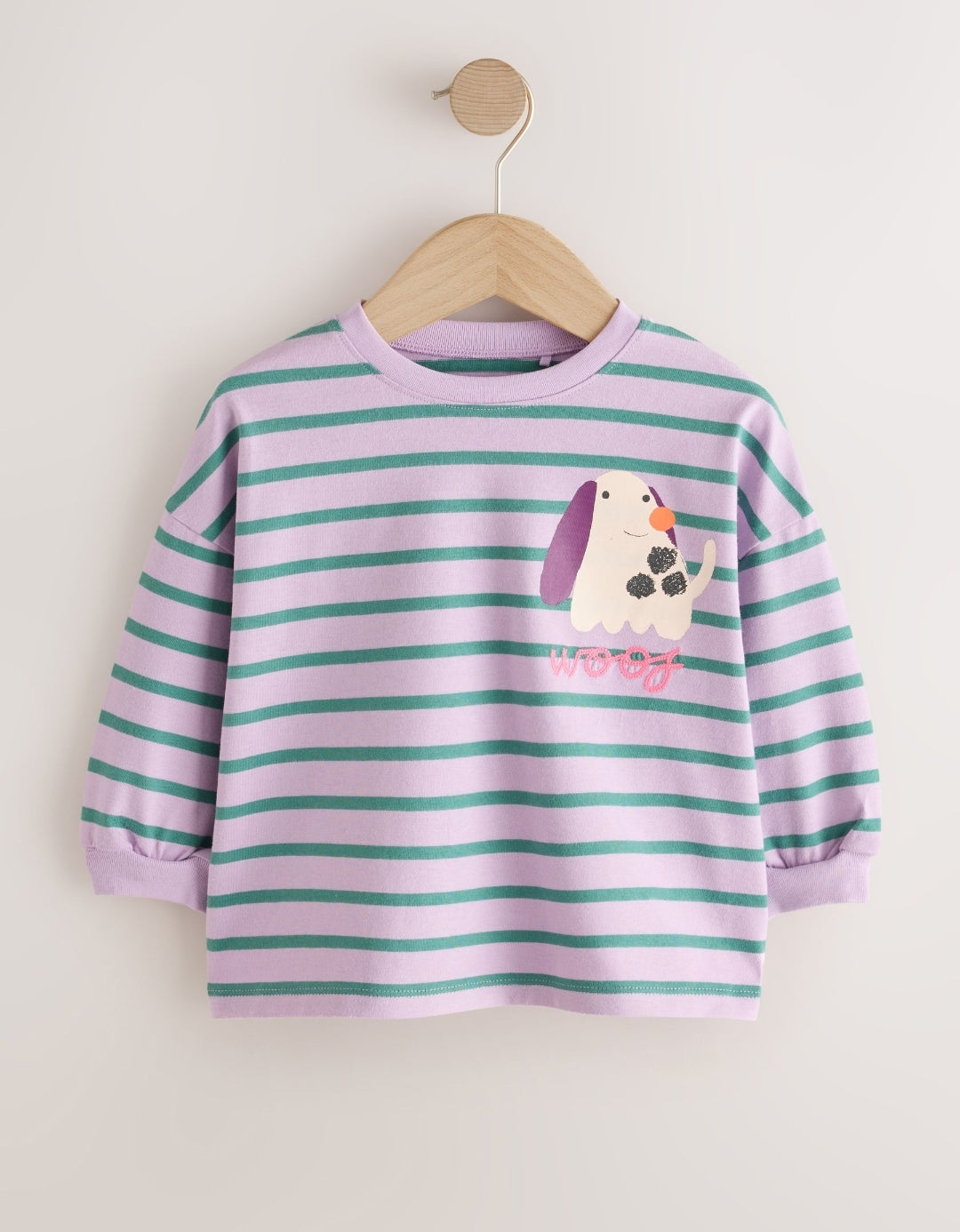 Green Duck Character Long Sleeve T-Shirts 4 Pack