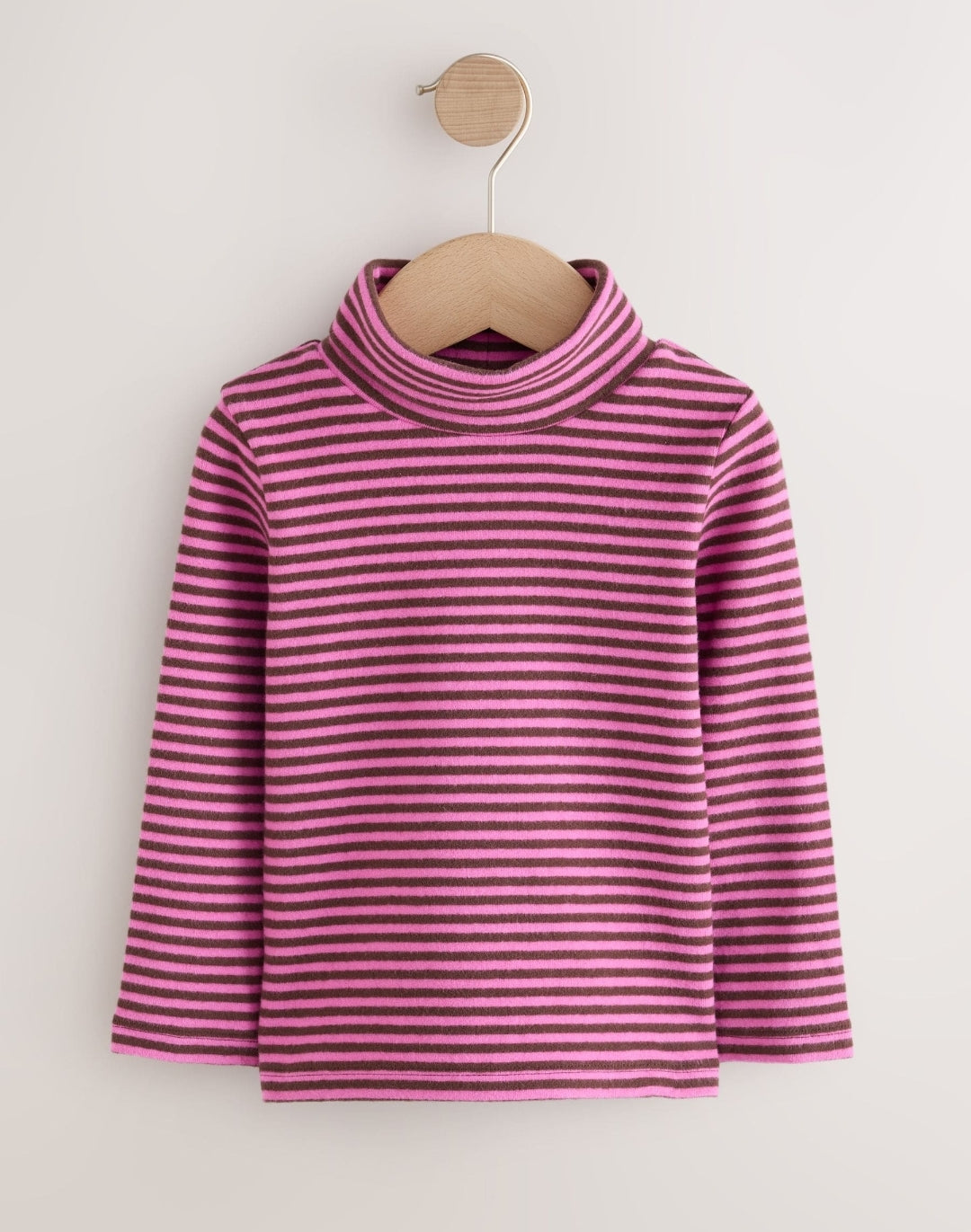 Navy/ Grey/ Purple Long Sleeve Roll NeckTops3Pack