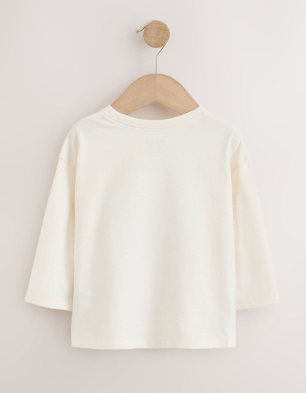 Ecru White Long Sleeve T-Shirt