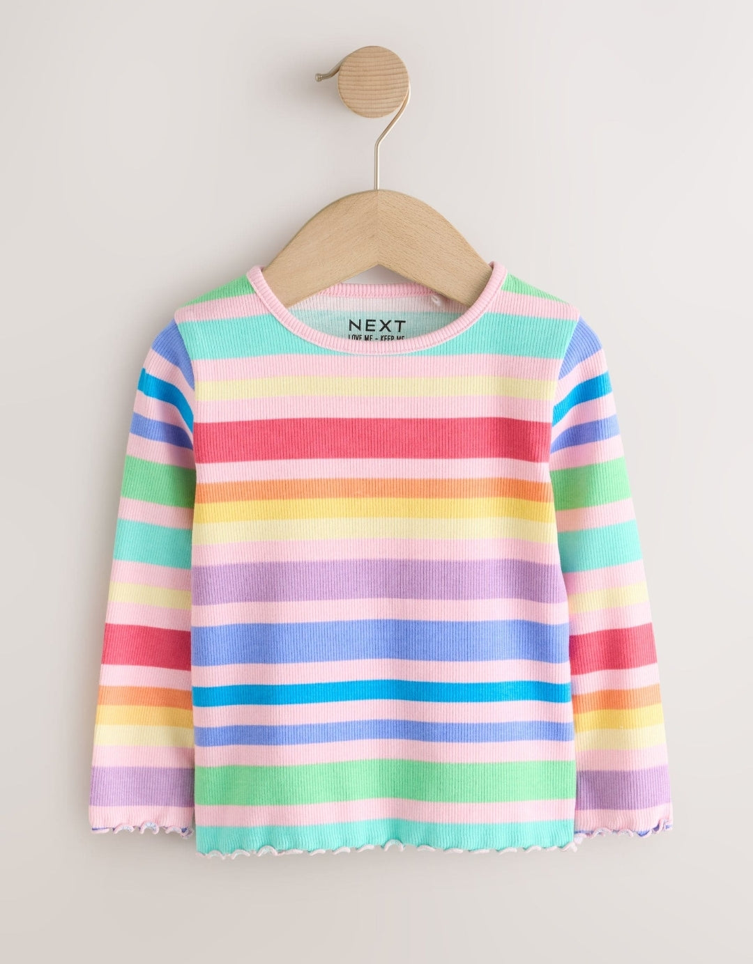 Multi Rib Long Sleeve T-Shirt