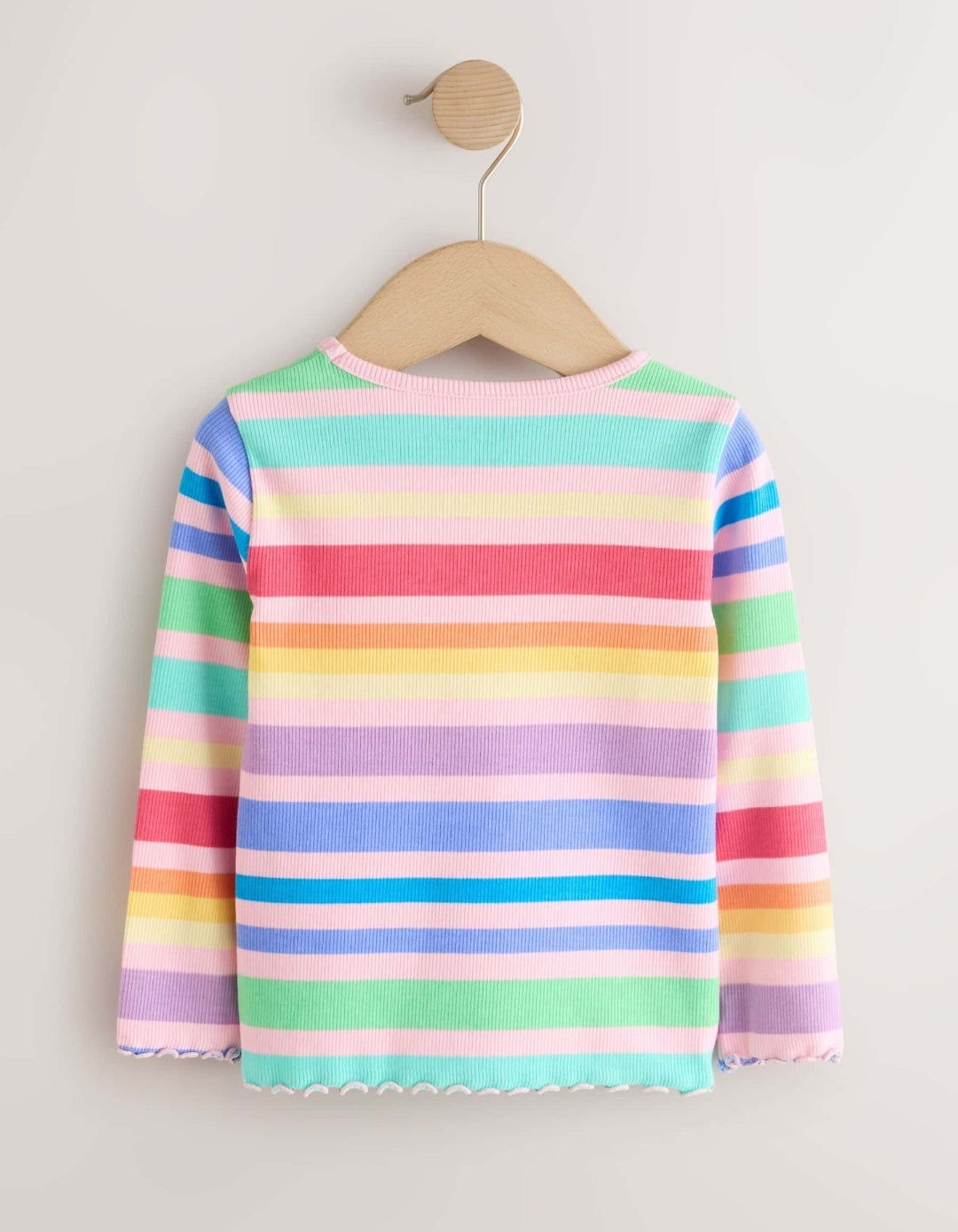 Multi Rib Long Sleeve T-Shirt