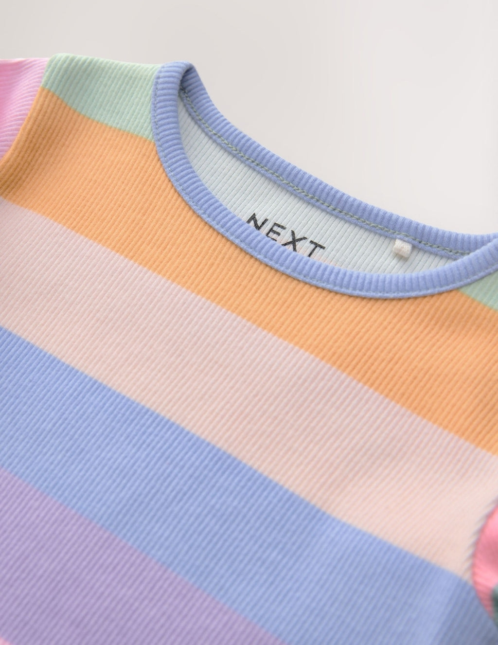 Rainbow Rib Long Sleeve T-Shirt
