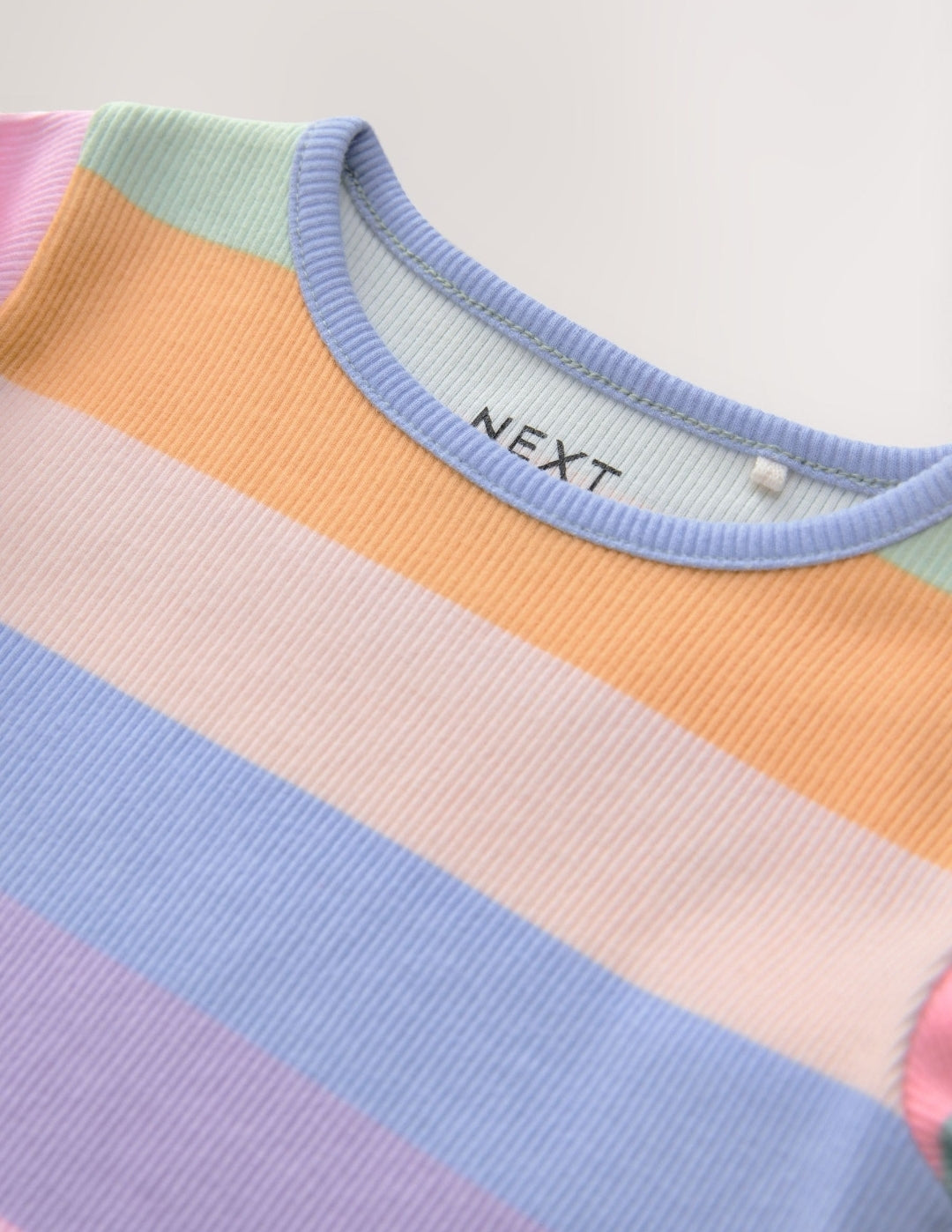 Rainbow Rib Long Sleeve T-Shirt