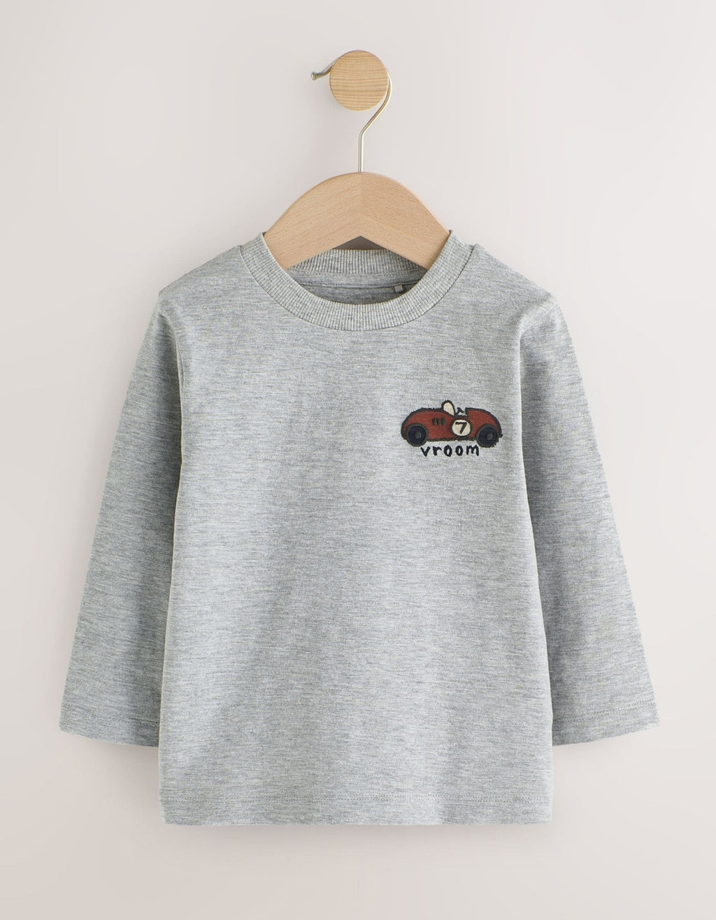 Navy Stripe Transport Long Sleeve T-Shirts 5 Pack