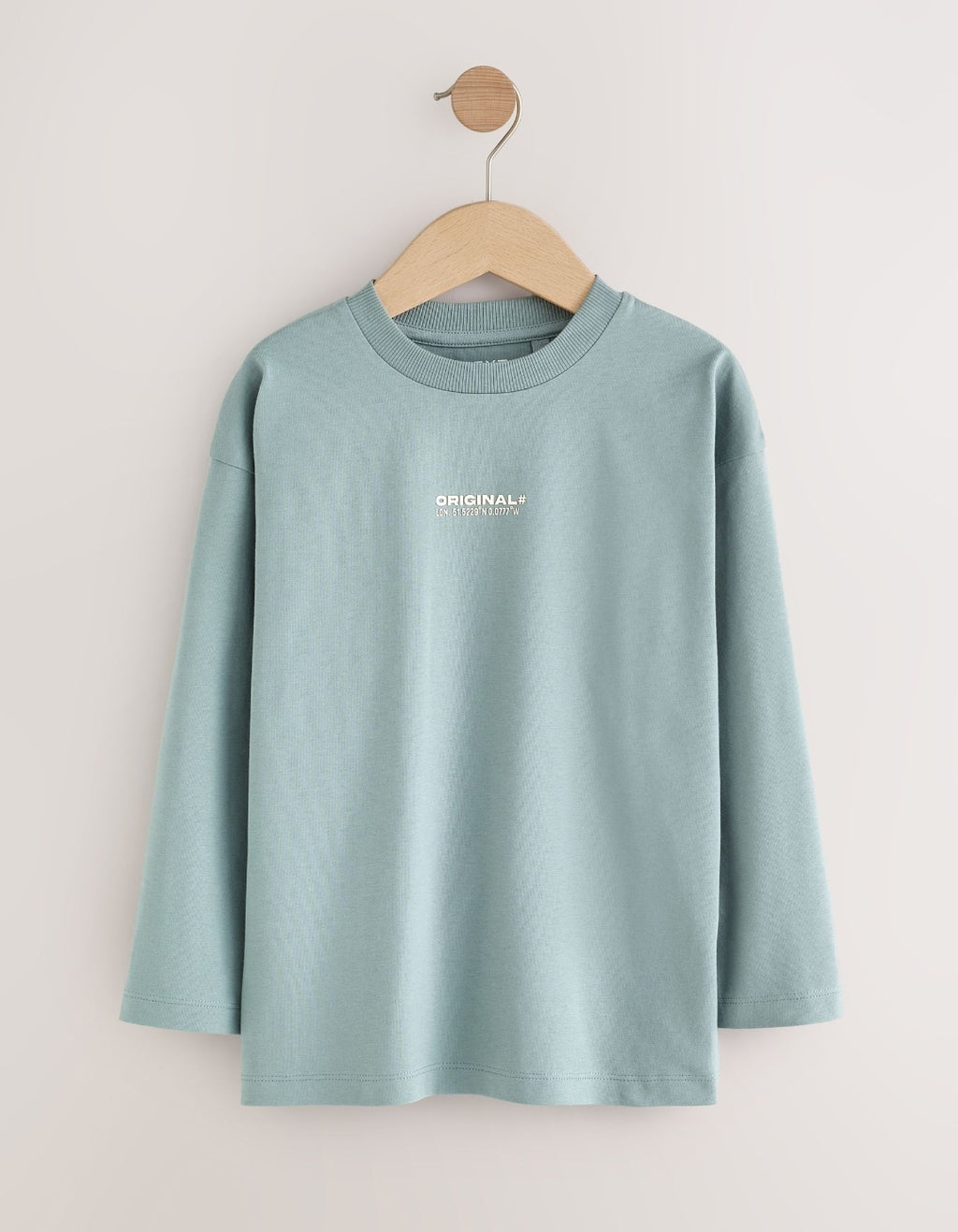 Blue/Mauve/Brown Originals Long Sleeve Relaxed Fit T-Shirts 4 Pack