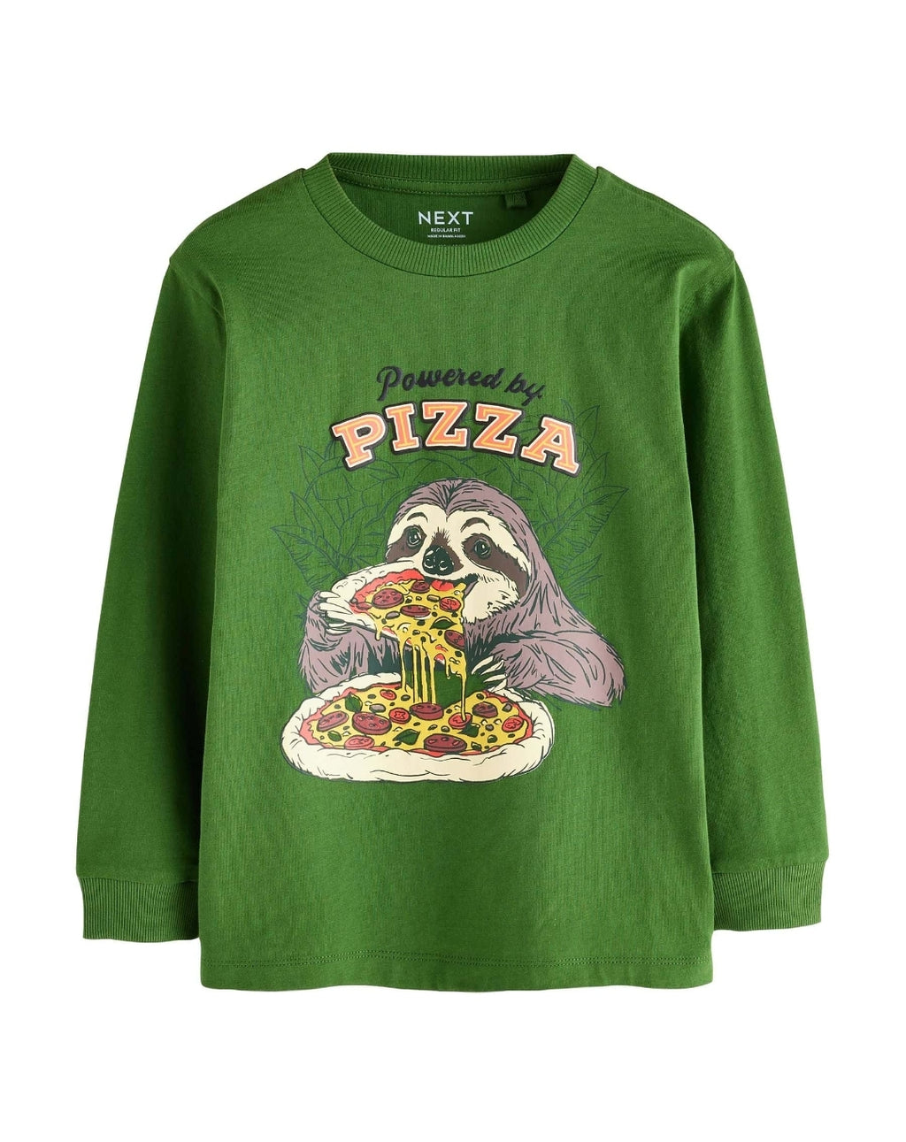 Red/Green/Grey Character Graphic Long Sleeve Relaxed Fit T-Shirts 3Pack