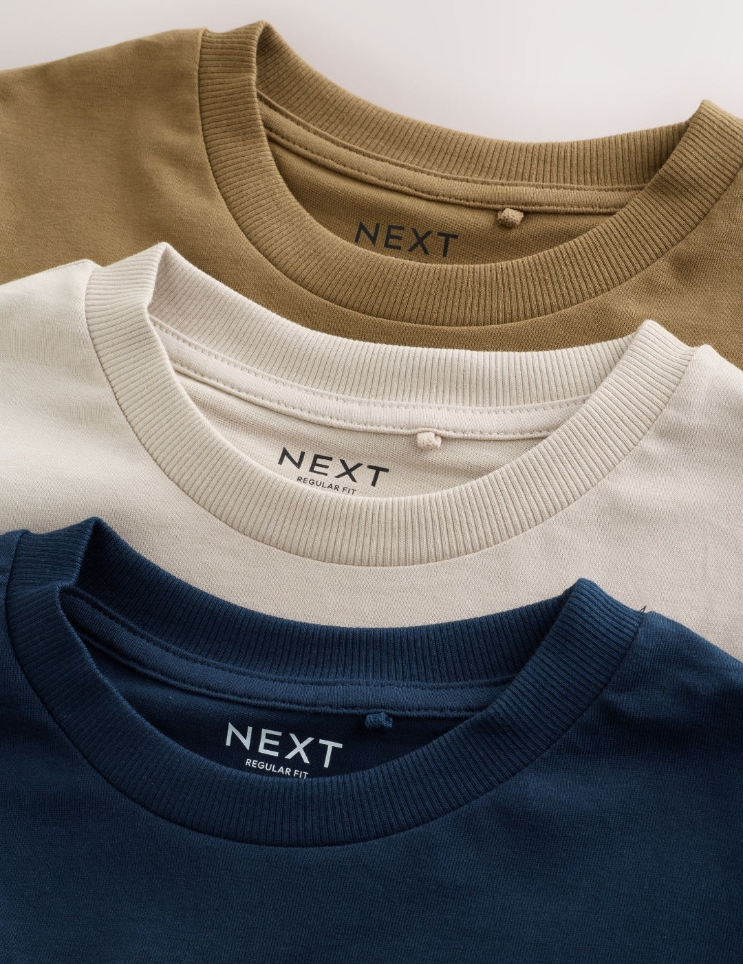Navy/Tan/Stone Vehicles GraphicLong Sleeve Relaxed Fit T-Shirts 3Pack