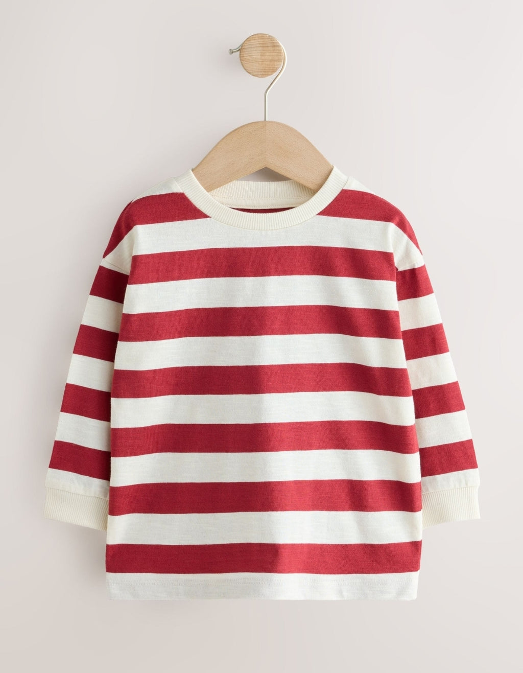 Navy/Red London Long Sleeve Applique T-Shirts 3 Pack