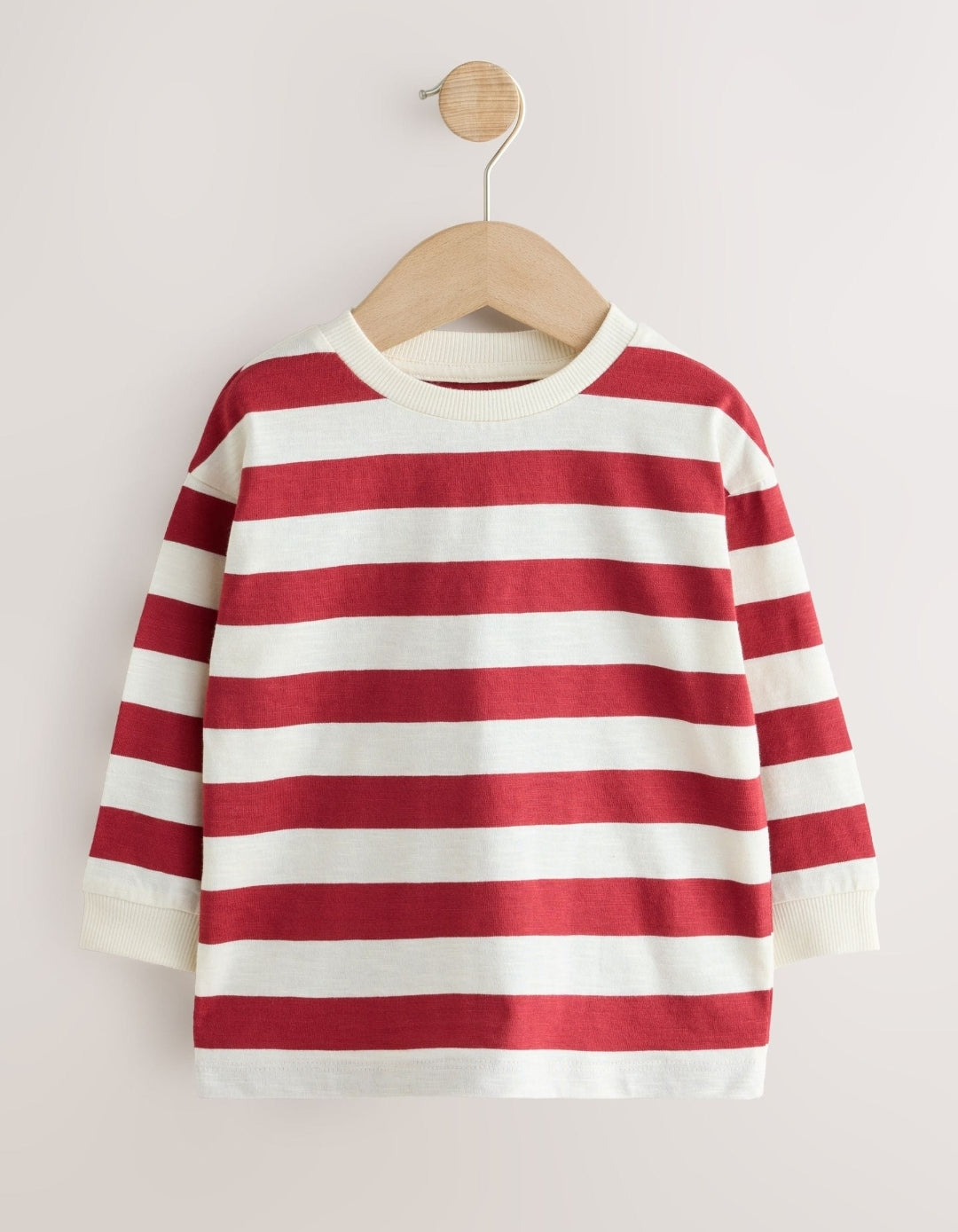 Navy/Red London Long Sleeve Applique T-Shirts 3 Pack