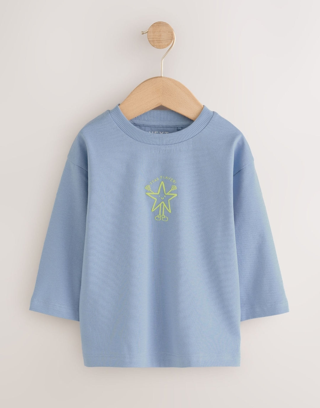 Multi Bright Fun Graphic Slogan Long Sleeve T-Shirts 5 Pack