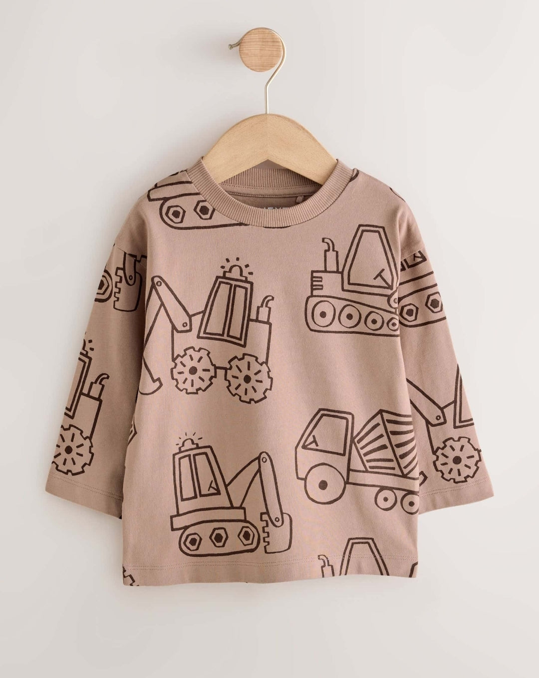 Neutral Digger Long Sleeve Graphic T-Shirts3 Pack